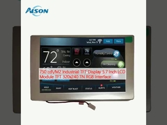 750 cd/M2 Industrial TFT Display 5.7 Inch LCD Module TFT 320x240 TN RGB Interface