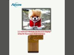 3.5 Inch LCD Module 54 Pin LCD Display 320x240 Resolution RGB Interface