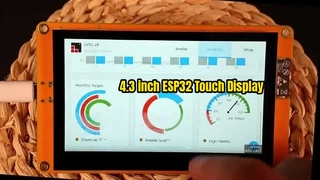 4.3 Inch Capacitive Touch Screen 800x480 ESP32 Display Module HMI Arduino LVGL