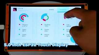5.0 inch Capacitive Touch 800*480 ESP32 Display