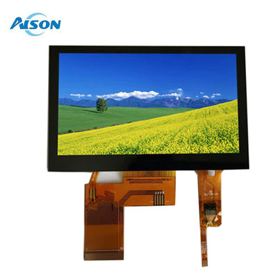 4.3 Inch LCD Display 400 Cd/M2 IPS Capacitive Touch Screen 480x272