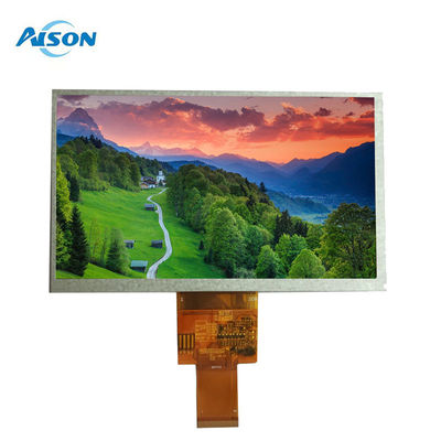 7 Inch TFT Panel 450 cd/m2 40 Pin Panel 800x480 With 24 BIT RGB Interface 40Pin