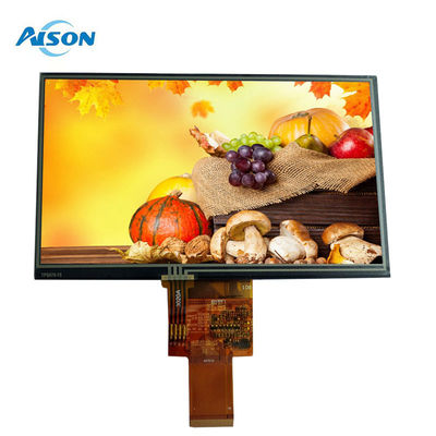 7" RTP TFT Display 800X480 Resolution RGB Interface 40 Pin for Industrial Application