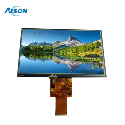 7" RTP TFT Display 800X480 Resolution RGB Interface 40 Pin for Industrial Application