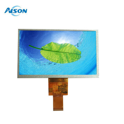 7" RTP TFT Display 800X480 Resolution RGB Interface 40 Pin for Industrial Application