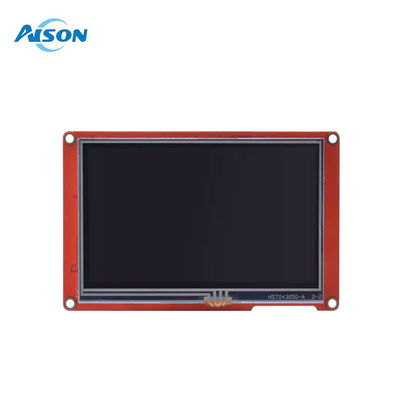480x272 HMI LCD Display 4.3 Inch Resistive Touch Display 4 pin