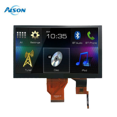 7 Inch 800x480 TFT LCD Module 50 Pin LCD Display RGB 24 Bit For Industrial Application