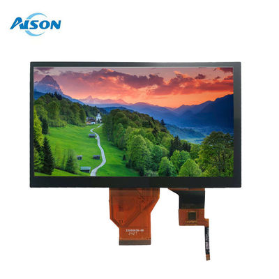 7 Inch 800x480 TFT LCD Module 50 Pin LCD Display RGB 24 Bit For Industrial Application
