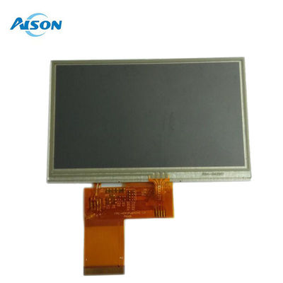 4.3 Inch TFT Resistive Touch Screen 350 cd/m2 Color TFT Screen 480X272 With RGB Interface