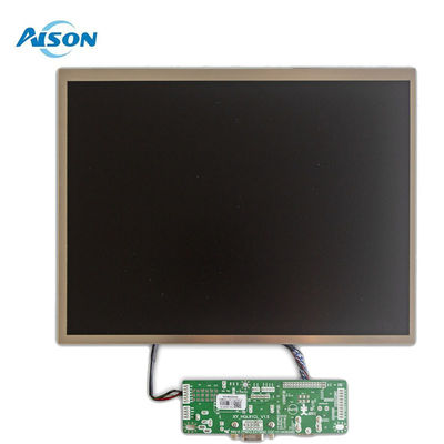 12.1 Inch Display 900:1 1024x768 Display 650 Cd/M2 LVDS Interface