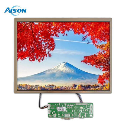 12.1 Inch 1024x768 Industrial TFT Display With IPS Viewing Direction 650 cd/m2