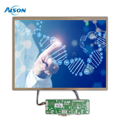 12.1 Inch Industrial TFT Display 1024x768 Custom TFT Display 650 Cd/M2 With LVDS Interface