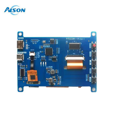 4.3 Inch Capacitive Touch Screen Transmissive IPS Touch Screen 40 Pin For Raspberry PI