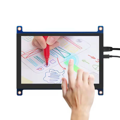 5 Inch HDMI Raspberry Pi Display 800x480 Capacitive Touch Screen Module 400 Cd/M2