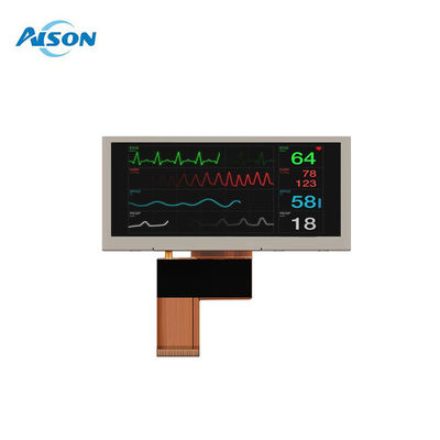 3.9 Inch Bar Type LCD Display 480x128 Medical LCD Display SPI/MCU Interface