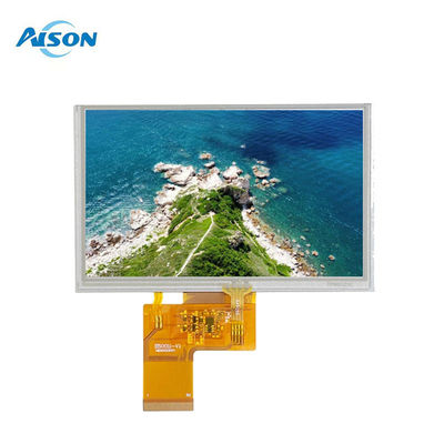 5 Inch 800x480 RGB 40 Pin Interface TFT LCD Display With Resistive Touch Panel