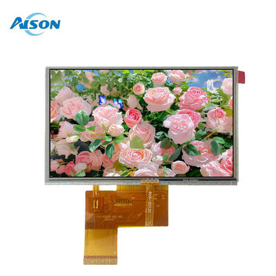 5.0 IPS TFT LCD Module, TFT 5-inch with Resistive Touch Panel 800X480 Resolutioin