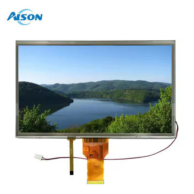 10.1 inch 1024X600 IPS TFT LCD Display 50pin RGB Interface with Resistive Touch Panel