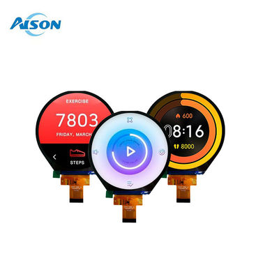 3.4 Inch 800*800 Circular TFT LCD Display MIPI Interface 30 Pin for Smart Home Industrial Control