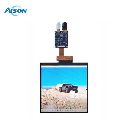 7.6 Inch 800x800 Square TFT Display Module MIPI Interface With HDMI Driver Board