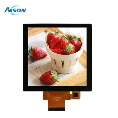 4 inch Square TFT Display 480x480 with RGB Interface with Touch Display 300 cd/m2