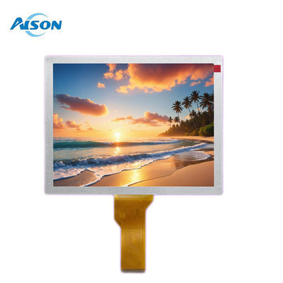 Sunlight Readable 8 inch 800x600 4:3 IPS TFT LCD Display With 50 Pin RGB Interface