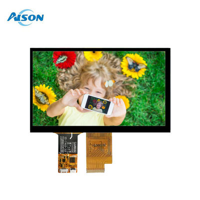 7 inch 1024x600 LVDS IPS TFT LCD Display USB I2C Interface Capacitive Touch Panel