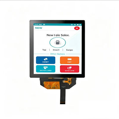 7.6 Inch Square 1200x1200 TFT LCD LCM Display Module High Brightness 1000cd/m2 MIPI Interface ILI9881C Driver IC