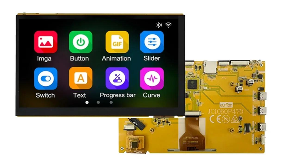 7-Inch ESP32 P4 Development Board With LCD Display And Onboard ESP32-C6 Capacitive Touch