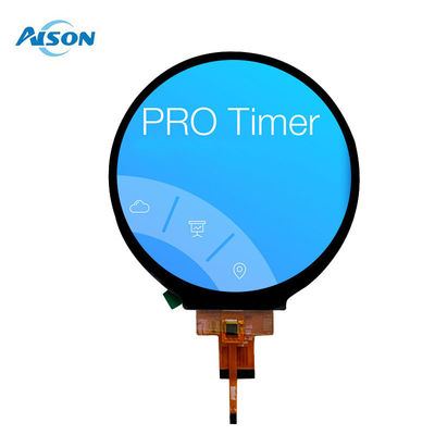 4 Inch Round TFT LCD Display 720x720 MIPI Interface Display 300 Cd/M2