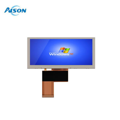 3.9 inch 480x128 Landscape Bar Type LCD Display 500 Cd/M2 Stretched Bar LCD Monitor Customized