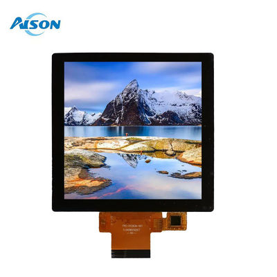4 inch Square TFT Display 480x480 with RGB Interface with Touch Display 300 cd/m2