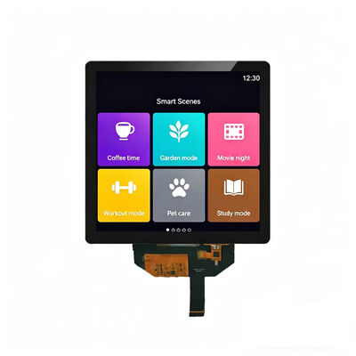 7.6 Inch Square 1200x1200 TFT LCD LCM Display Module High Brightness 1000cd/m2 MIPI Interface ILI9881C Driver IC